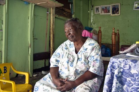In the Dominican Republic, Maria's increasing struggle with Alzheimer's forced her to move from her longtime home to a residence in another area where her family could care for her.