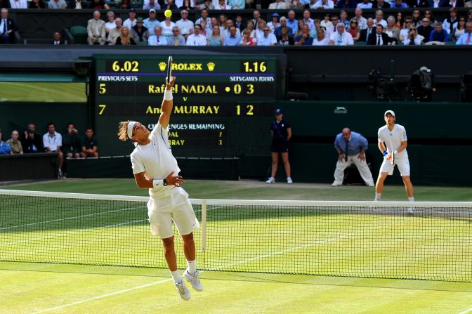 Rafael Nadal ruined Britain's hopes of a home finalist after defeating Andy Murray in the 2011 semis. Both were part of the "Big Four" who helped secure pay increases. Semifinalists will now take home £287,500 ($463,336) -- up 4.5%.