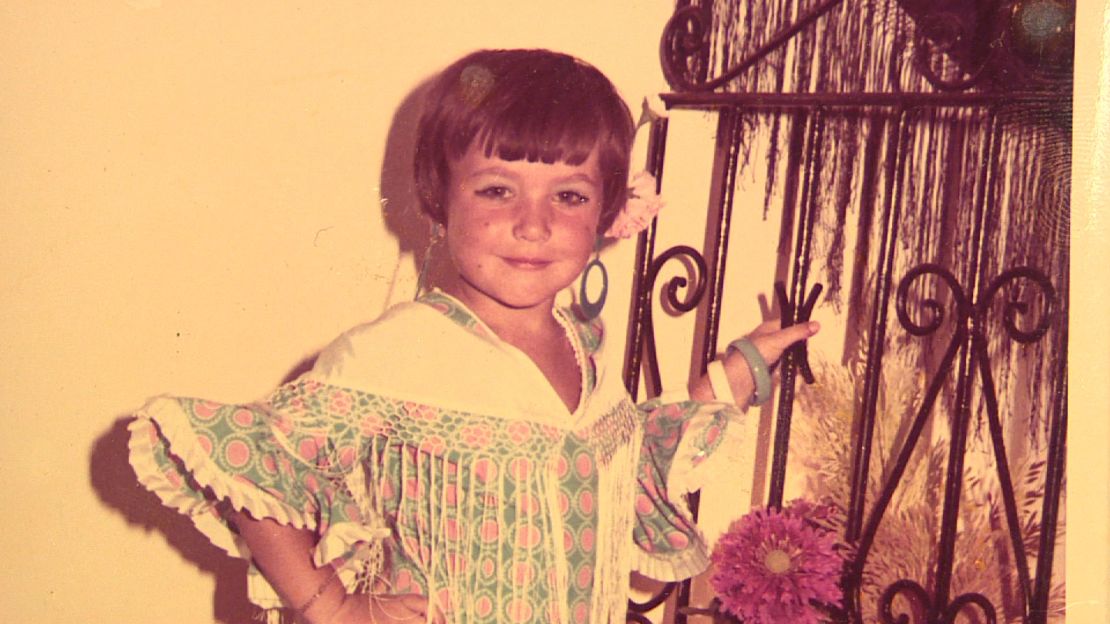 Ines Madrigal, as a child.  