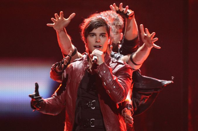 Eric Saade, who was spotted by talent scouts at the tender age of 13, came third in Eurovision 2011, held in Dusseldorf, Germany, with his song "Popular." It was one of 18 occasions that acts from Sweden -- one of the best-performing nations at Eurovision -- have placed in the top 5.