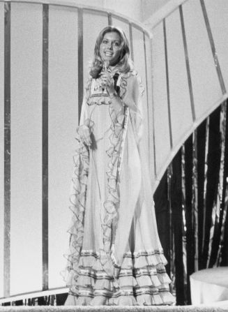 In 1974, four years before she shot to stardom in "Grease," English-Australian singer Olivia Newton-John represented the UK in Eurovision, finishing fourth. Since then, the singer has racked up five number one singles in the U.S. and won four Grammy awards.