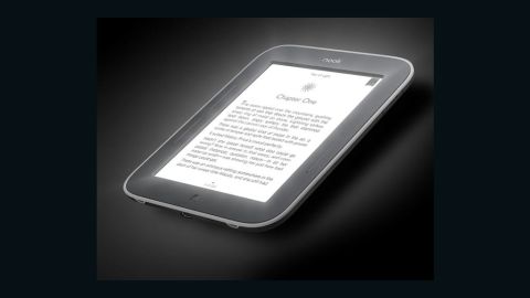 The GlowLight makes the lightweight reader ready for night reading without the need for an overhead, clip-on or external light.