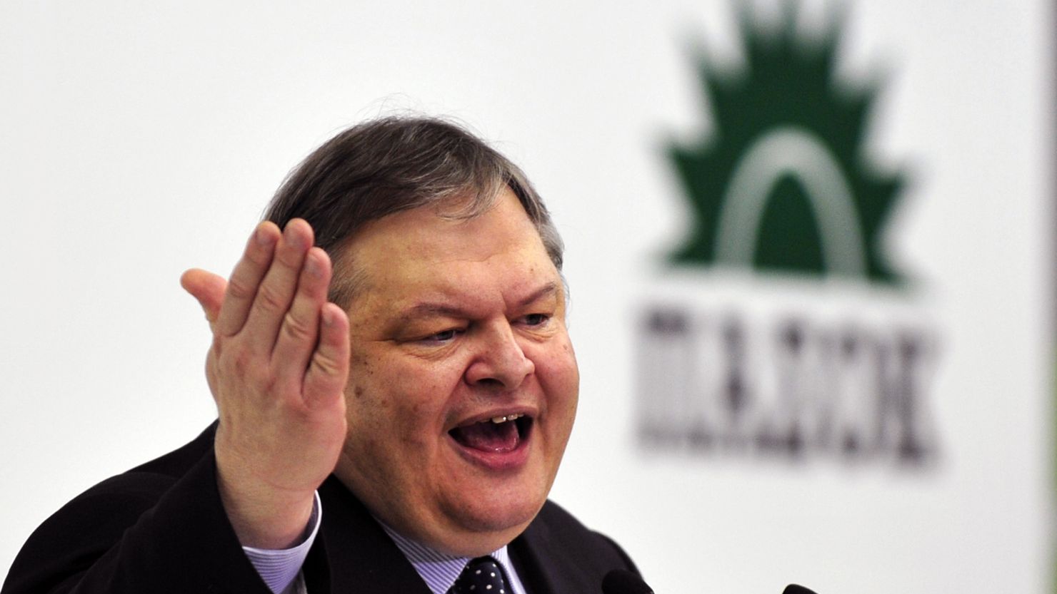 Socialist PASOK leader Evangelos Venizelos was the third Greek politician since Sunday tasked with forming a new government.