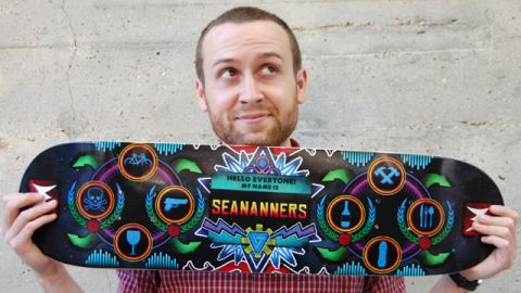 Adam Montoya, aka "SeaNanners," has a million subscribers for his gaming-commentary clips on YouTube. 