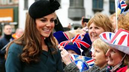 Catherine, Duchess of Cambridge during her visit to Leicester on March 8, 2012 in Leicester, England.