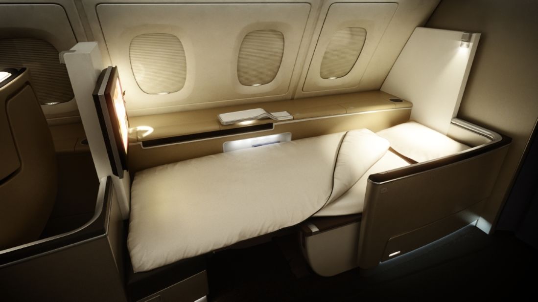 Lufthansa recently reduced the number of first-class suites aboard its 747s to give everyone a seat and bed. 