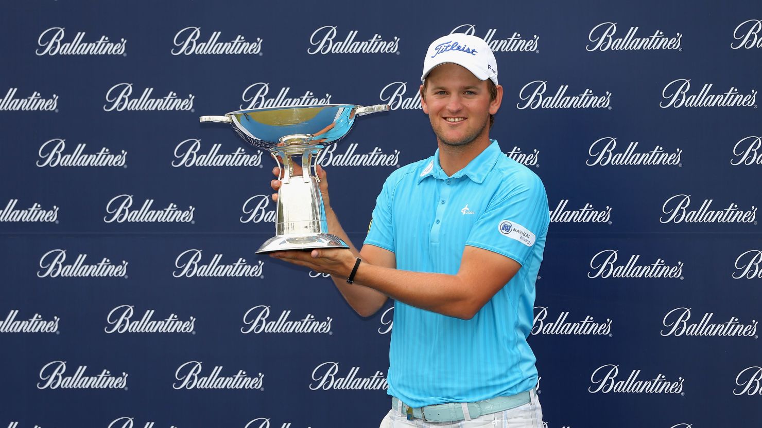 Austria's Bernd Wiesberger finished the tournament on 18-under par, five clear of his nearest challenger