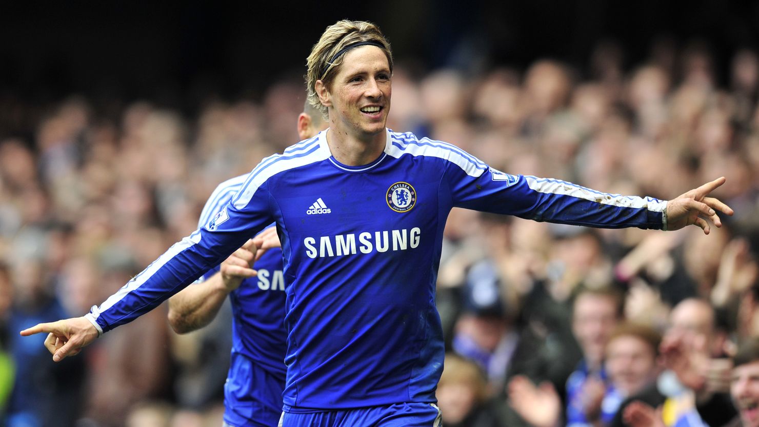 Flying high again: Fernando Torres scored a hat-trick on Sunday capping his best week for Chelsea since arriving last year