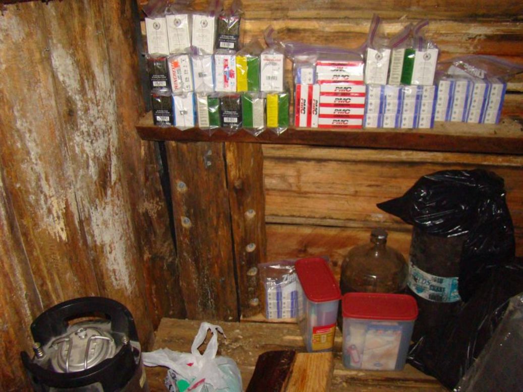 Photos: Inside bunker where suspect holed up | CNN