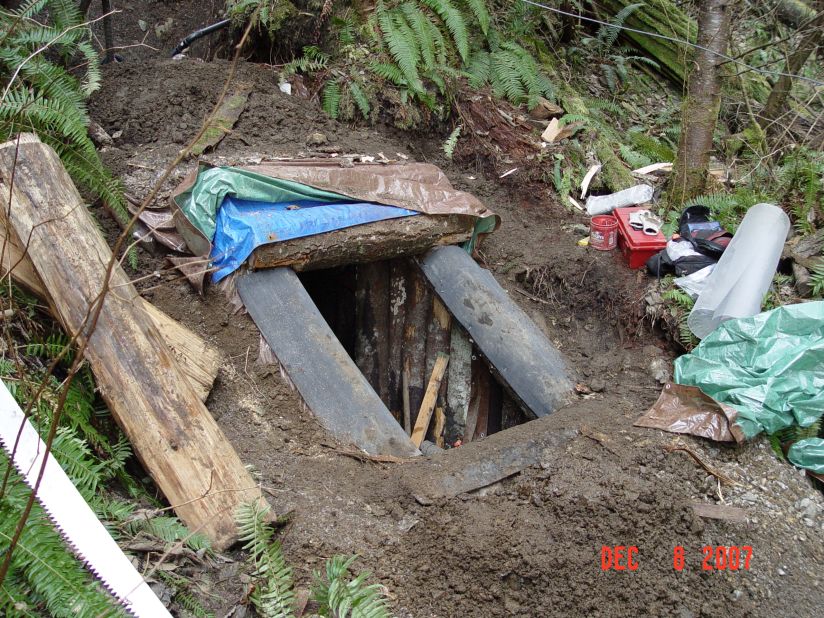 Keller was found in the well-camouflaged bunker six days after the slayings. 