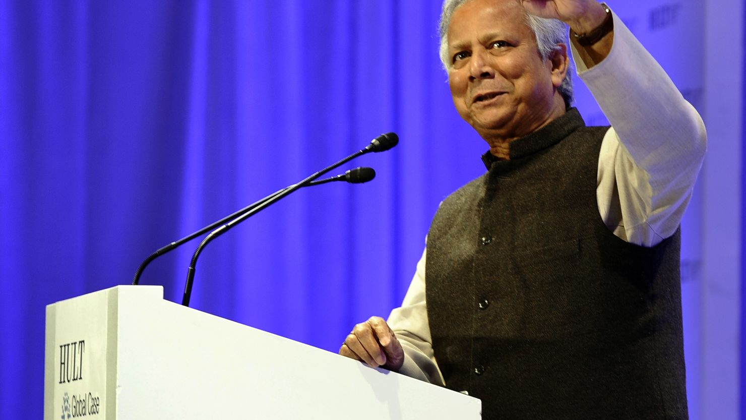 Nobel Laureate and Founder of Grameen Bank Muhammad Yunus in New York in April.