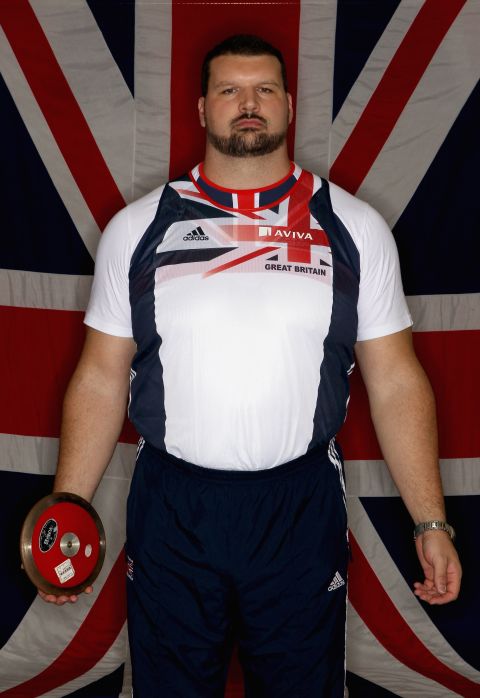 Known as the 'Blackpool Tower' because of his giant frame, Carl Myerscough, 32, tested positive for anabolic steroids in 1999. The shot putter and discus thrower has always denied taking the drugs. He won bronze for shot put at the 2002 Commonwealth Games. Prior to the 2004 Athens Olympics, Myerscough appealed against his lifetime Olympic ban but was unsuccessful. 