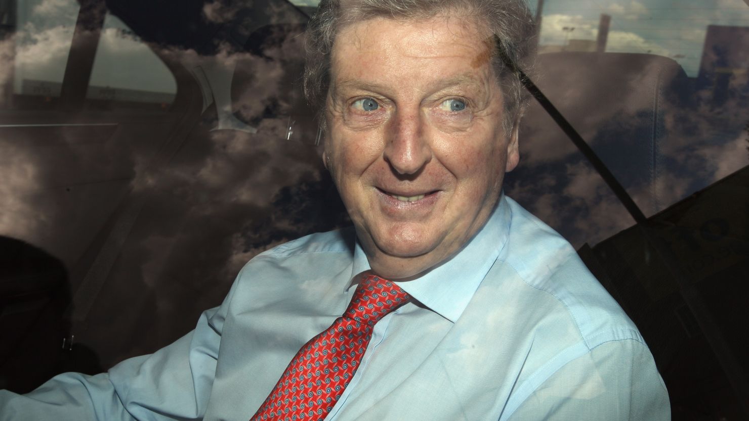 West Brom coach Roy Hodgson arrives at Wembley for talks about the vacant England job