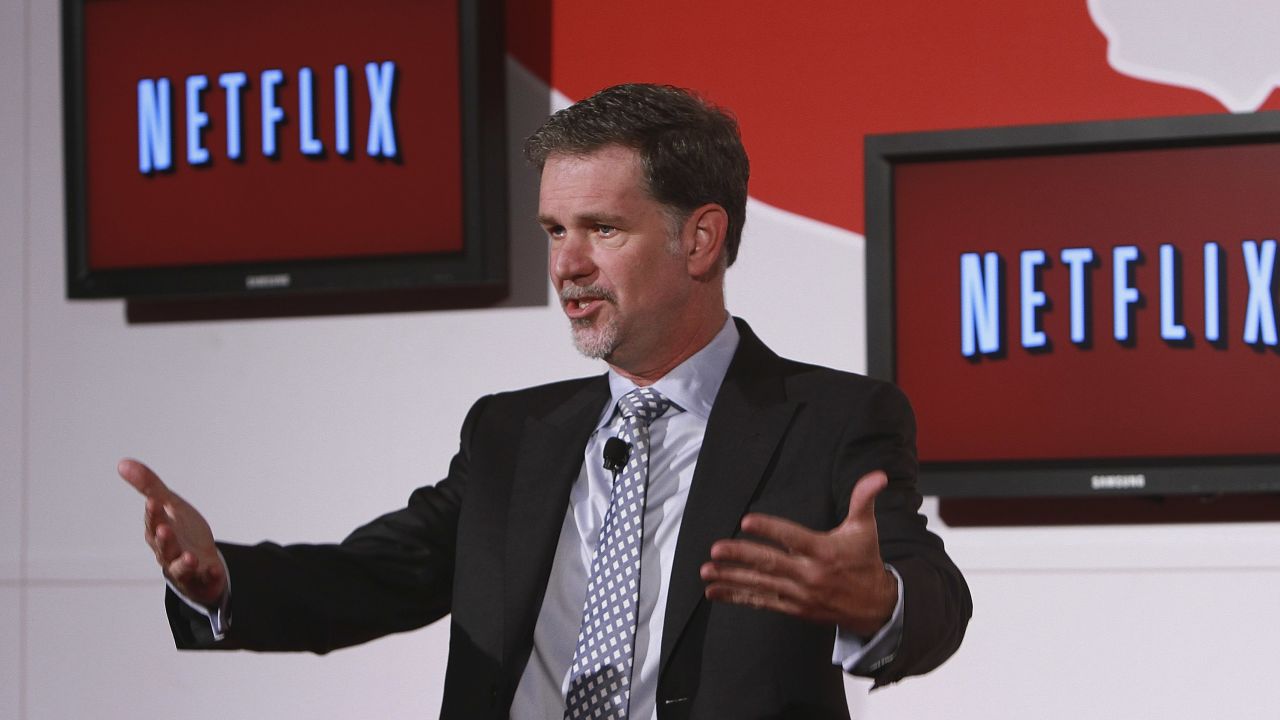 Hastings said Netflix typically released important information via investor letters, press releases and SEC filings.
