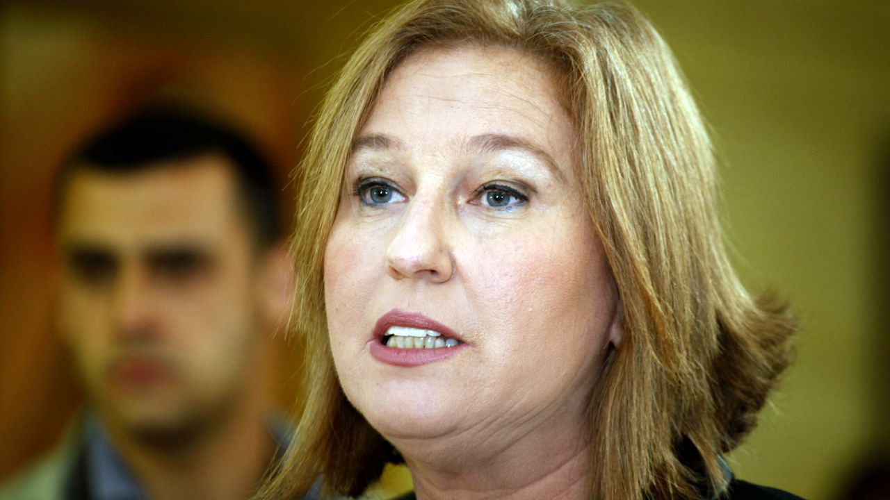 Tzipi Livni said her principles and values obligated her to leave. 