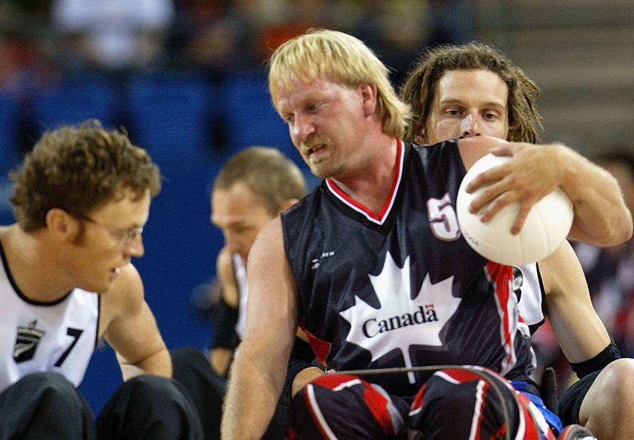 The final did not go so well, with Canada losing to New Zealand. It was the second time "murderball" had been a fully-fledged sport at the Paralympics.  