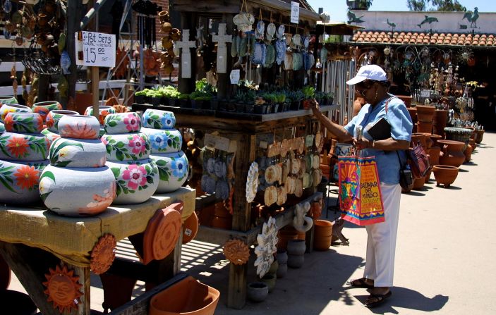 <strong>San Diego, California: </strong>The area hosts a thriving shopping and restaurant scene.