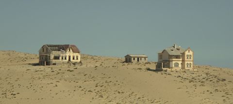 Today a ghost town, Kolmanskop was once a booming diamond rush settlement in the unforgiving Namib desert, present-day Namibia.