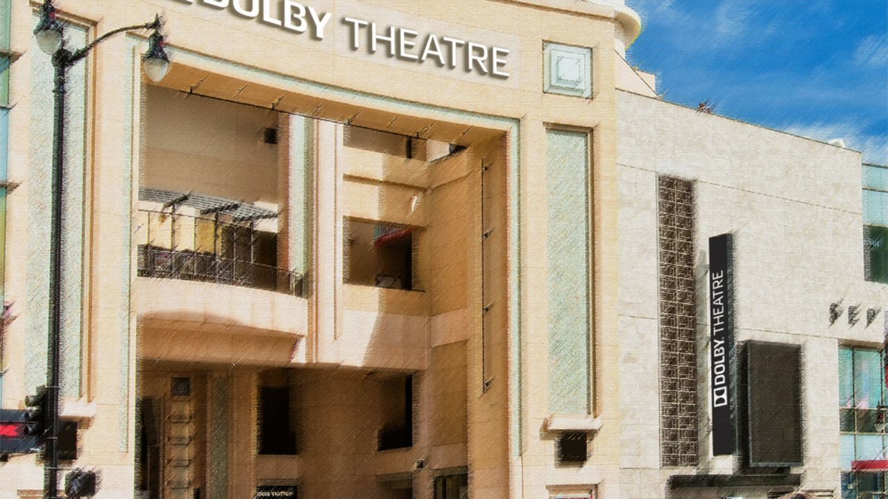 A rendering of the former Kodak Theatre which will be the Dolby Theatre.
