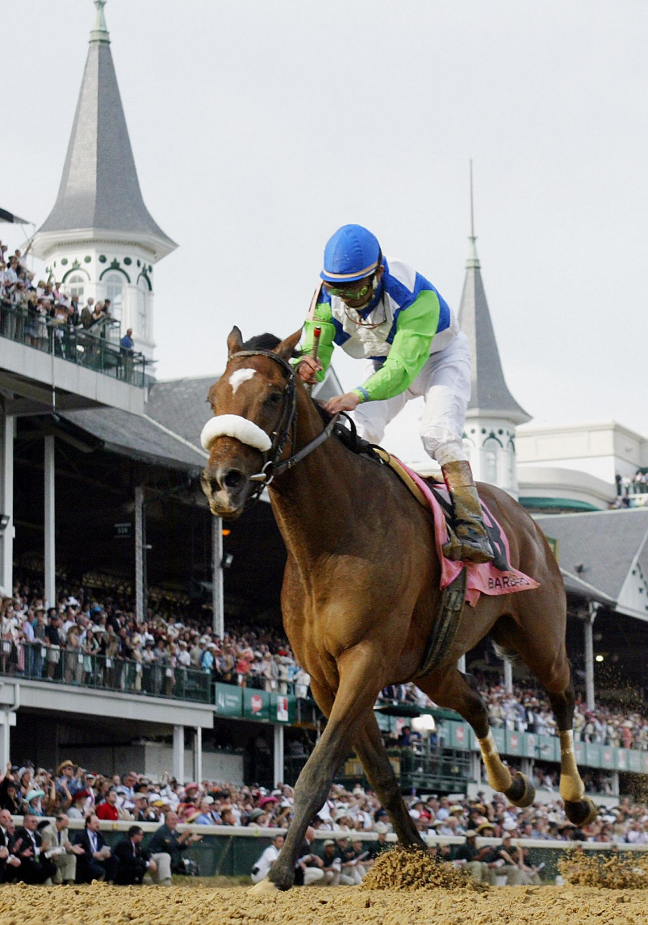 Matz also trained Barbaro, who won the hearts of a nation with his stunning victory at the 132nd Kentucky Derby in May 2006. 