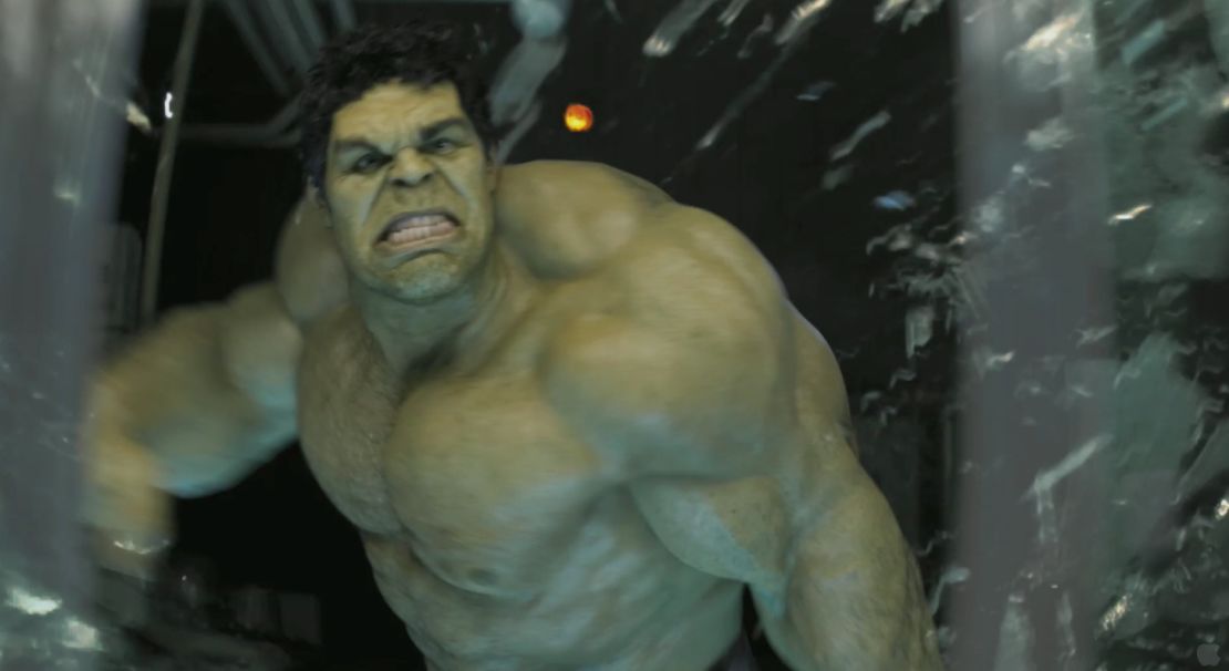 We're not sure how the real Hulk types, but Drunk Hulk is all-caps all the time.
