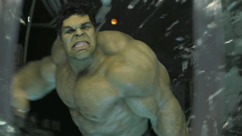 We're not sure how the real Hulk types, but Drunk Hulk is all-caps all the time.