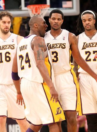 The first non-soccer entry in the rich list is the LA Lakers. The Americans are also the only bastketballers in the top 10, with players taking home $6.2 million annually -- about $120,732 per week.