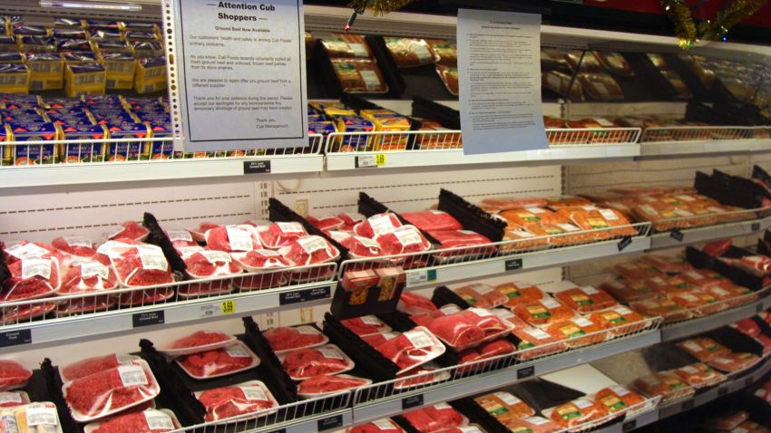 e coli meat recall