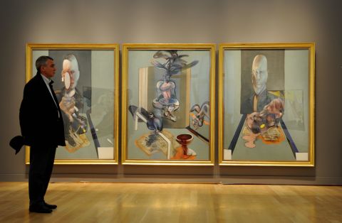 In 2008, Sotheby's auctioned Bacon's "Triptych" for $86.3 million.