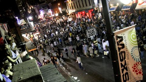 The South by Southwest Interactive festival in Austin, Texas, is a meeting of Web minds, but partying also plays a role.