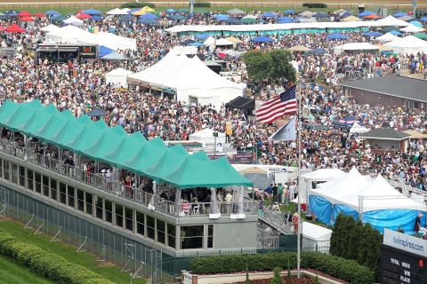 Aristides won in front of an estimated crowd of 10,000.  Almost 140 years later, more than 100,000 people are expected to flock to Churchill Downs for a chance to be a part of America's oldest continuous sporting event.
