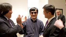 Chen Guangcheng at Beijing U.S. Embassy