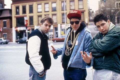 Yauch, left, hangs with fellow Beastie Boys members Mike "Mike D" Diamond and Adam "Ad-Rock" Horovitz.