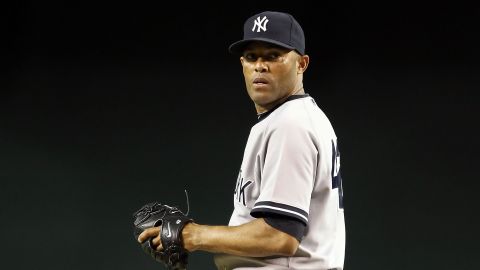 Yankees relief pitcher Mariano Rivera, 42, who sustained a knee injury Thursday, may well be out of the game.