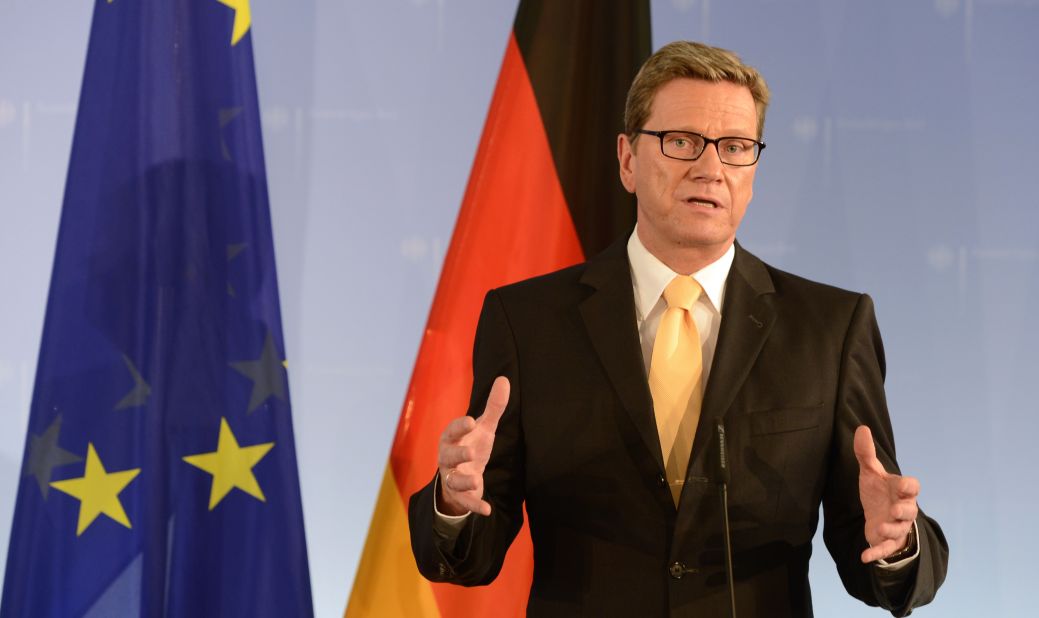 Germany's foreign minister Guido Westerwelle said that concerns over Tymoshenko could block ratification of a political and trade deal between the EU and Ukraine.