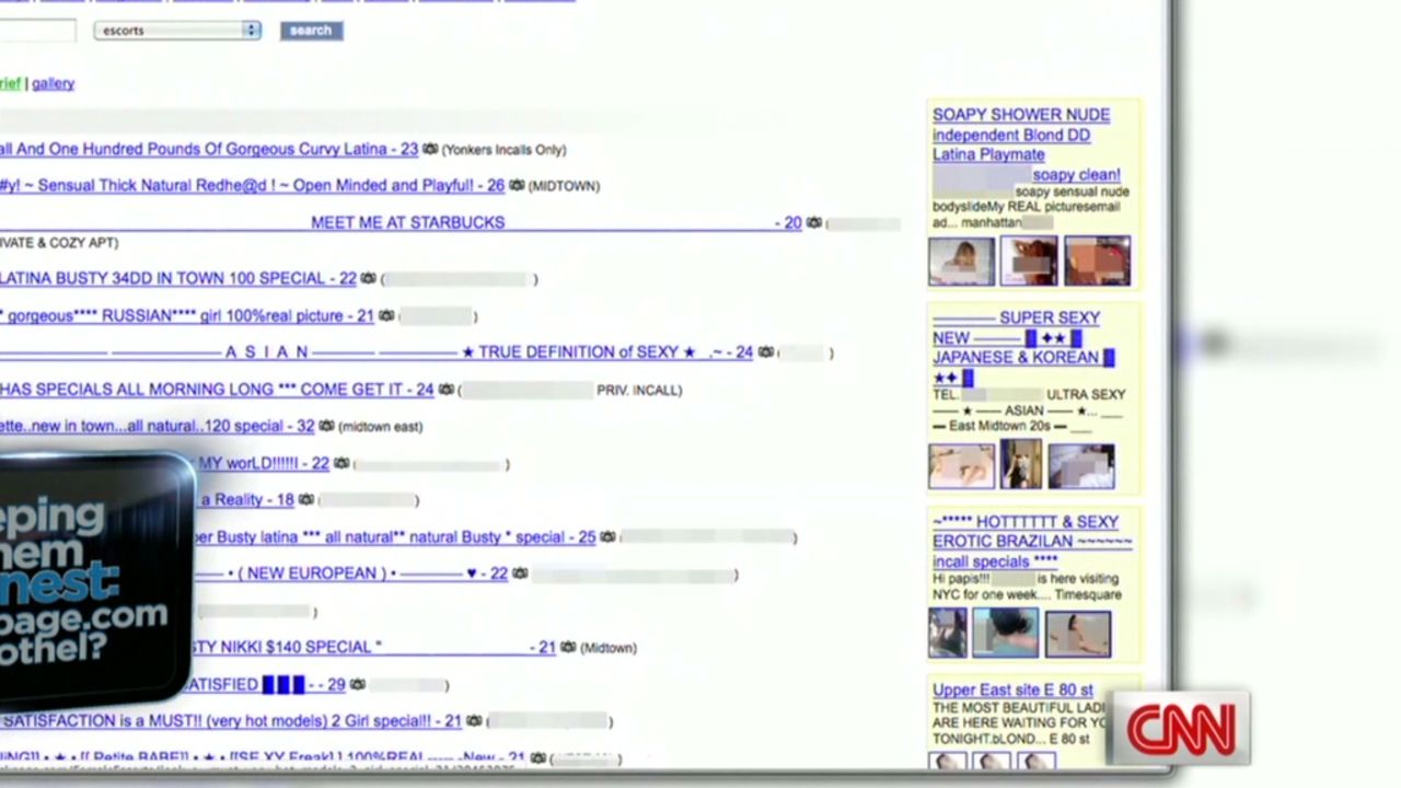 Backpage.com is accused of serving as a marketplace for pimps | CNN