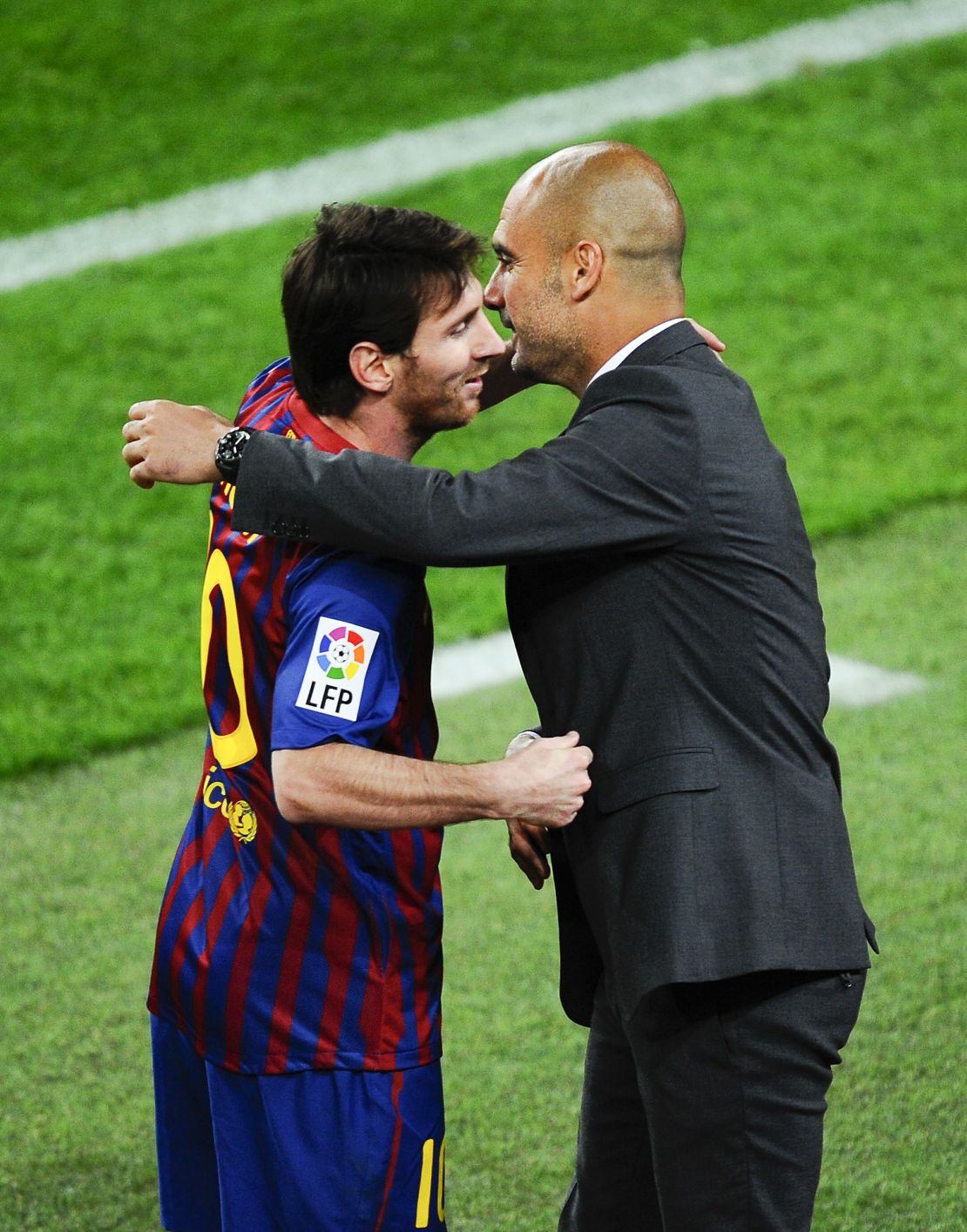 Lionel Messi and Pep Guardiola share a mutual admiration.