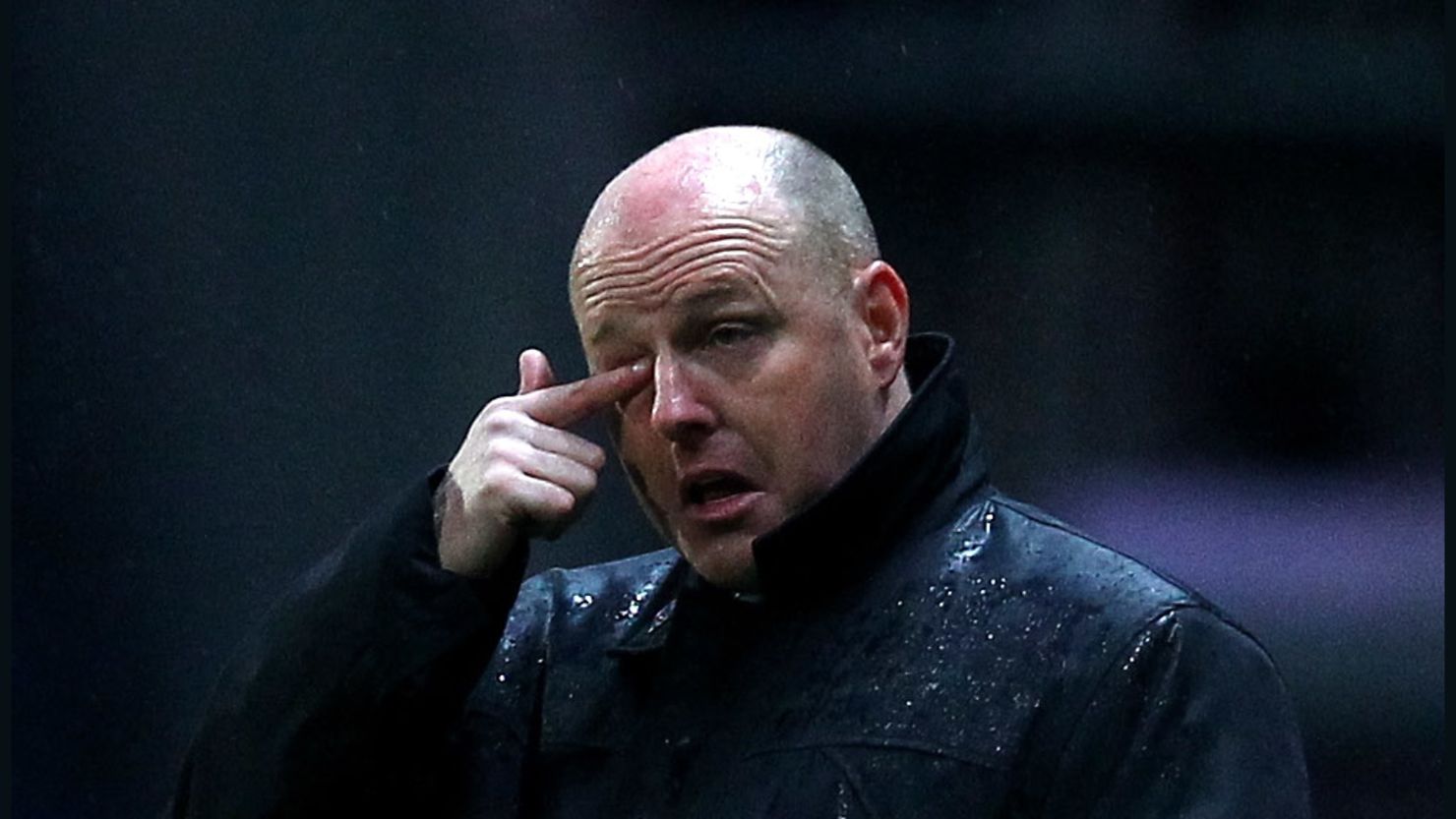 Steve Kean's Blackburn were relegated from the English Premier League on a rainy night at Ewood Park