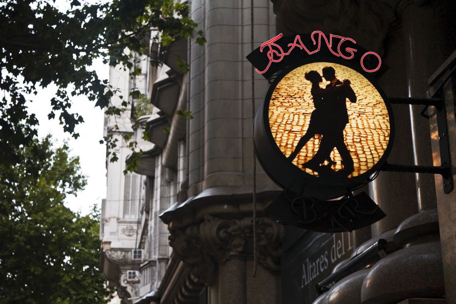 Despite a brief stint in the 60s, when young locals began to favour the imported sounds of rock music, tango has remained unstoppably popular in the city of its birth. Today, tango bars (known as "milongas") pack the avenues and boulevards. 