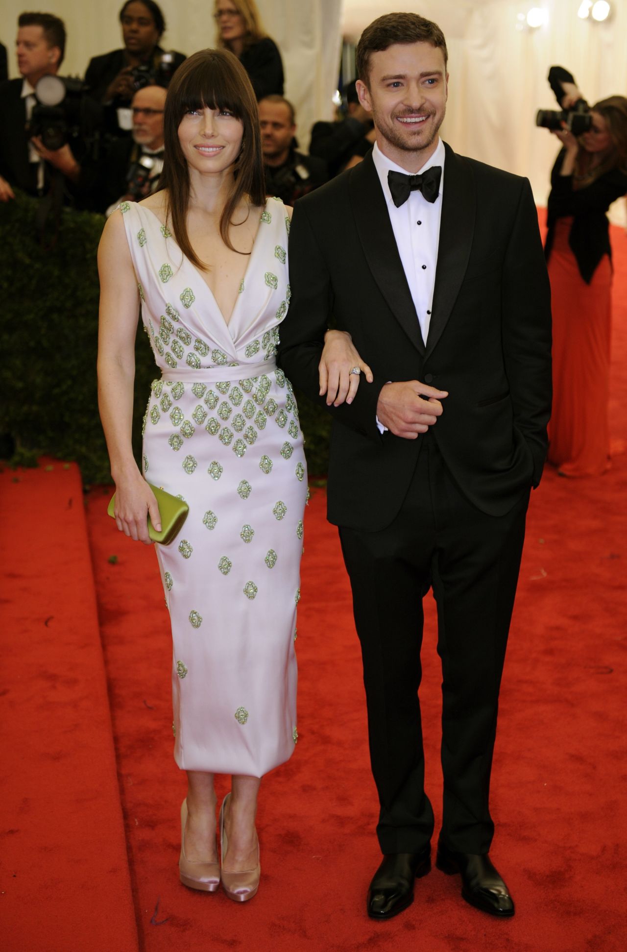 Jessica Beil and Justin Timberlake