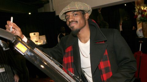 Andre 3000 from OutKast, shown here attending an event in 2006.