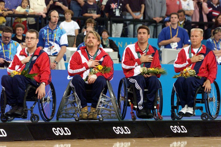 The Americans won the sport's first Paralympic gold medal at Sydney 2000, beating Australia in the final.  