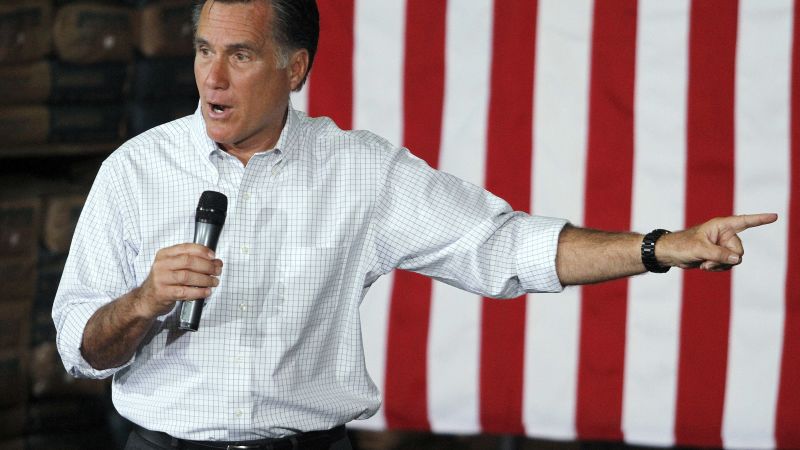 Mitt Romneys Record On Same Sex Marriage Cnn 