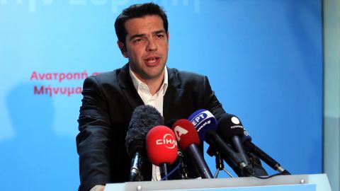The head of Greece's Syriza party Alexis Tsipras has three days to form a coalition after Sunday's Greek election.