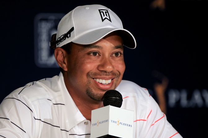 Tiger Woods had to defend himself at a press conference ahead of this week's $9.5 million Players Championship at TPC Sawgrass in Ponte Vedra Beach, Florida.