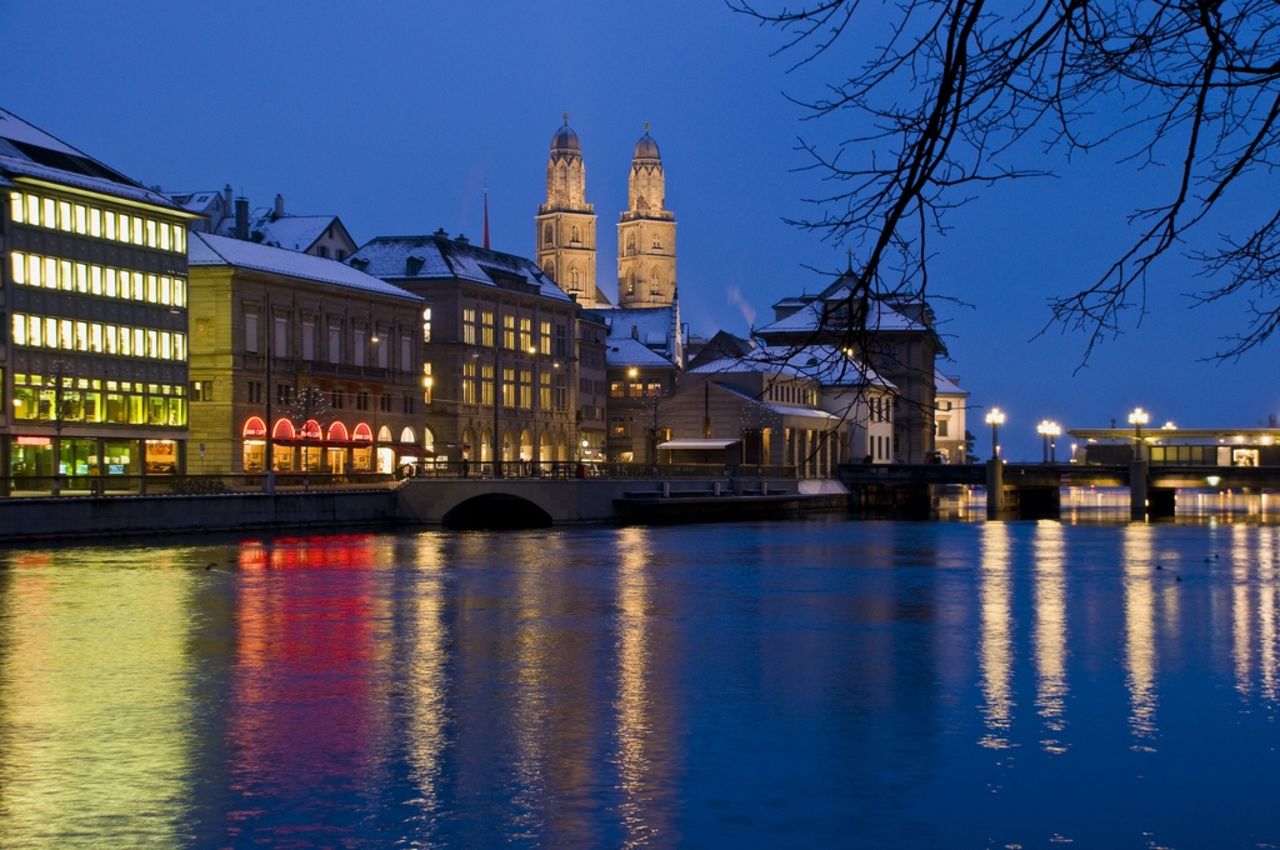 The Grossmunster is another Zurich must-see -- a Romanesque-style protestant church.