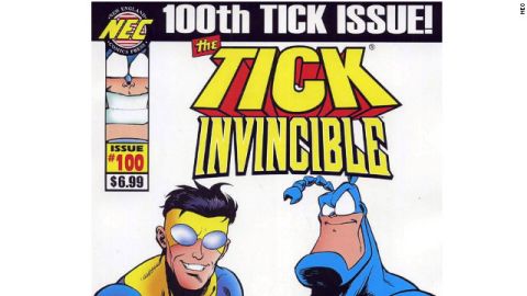 The Tick and Invincible team up in The Tick #100.
