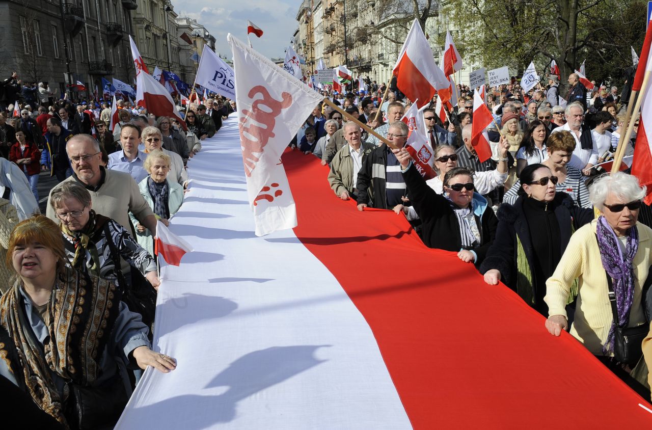 Poland declared independence in 1918  following more than 120 years when it came under Russian, Prussian, and Austrian rule. Nazi Germany's invasion of Poland in 1939 sparked the Second World War, during which six million Poles died, including the majority of its Jewish population.  After the war Poland became a communist state and member of the Warsaw Pact.  In 1989, it became the first member of the Soviet bloc to establish a non-communist government and joined the European Union in 2004.