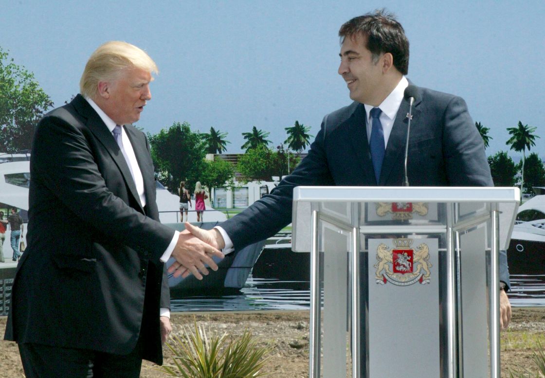 Emerging from the 2008 conflict with Russia, Georgia is seeking foreign investment and tourism.  President Mikheil Saakashvili has struck a deal with U.S. property mogul Donald Trump, who will lend his name to a new luxury skyscraper project in the Black Sea resort of Batumi. 