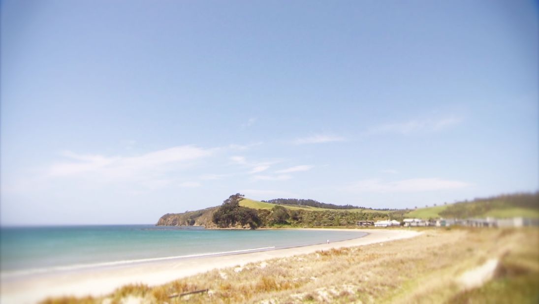 The view from Cooper's beach-side home along the Auckland coast. Of her home country, Cooper says it's a source of great creativity and freshness. "Being the first people to see the sun rise each morning, gives us a sort of freshness, an edginess," she said.